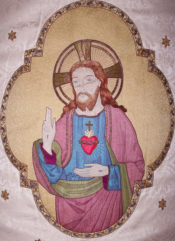 090611fronleichnam (04).jpg - Auf der Unterseite des Himmels: Jesus